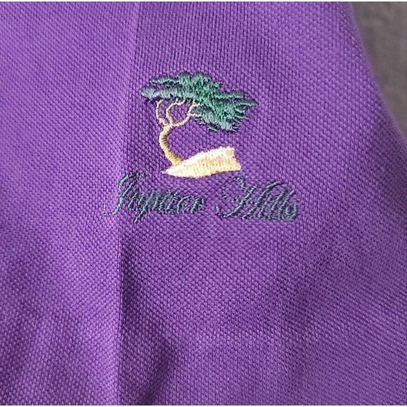 💜 Polo Golf Ralph Lauren Men’s Large Purple Jupiter Hills Pima Cotton Polo –EUC - Picture 3 of 5
